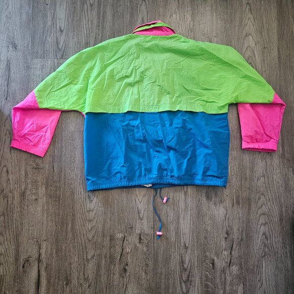Prince Colorblock Nylon Windbreaker Pullover Jacket – Unisex Large - Picture 8 of 8
